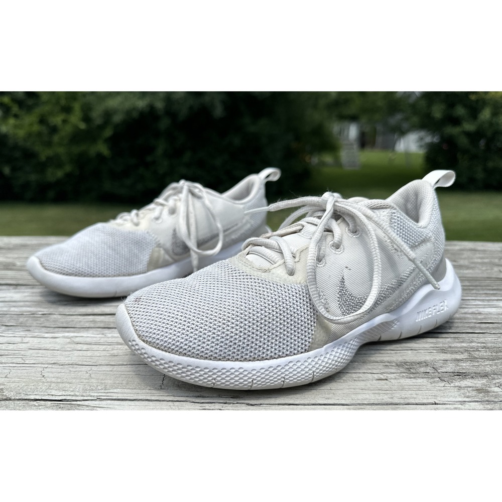 Nike Flex‎ Experience Womens Running Shoe CI9964-100 White Size 6.5 Run 10